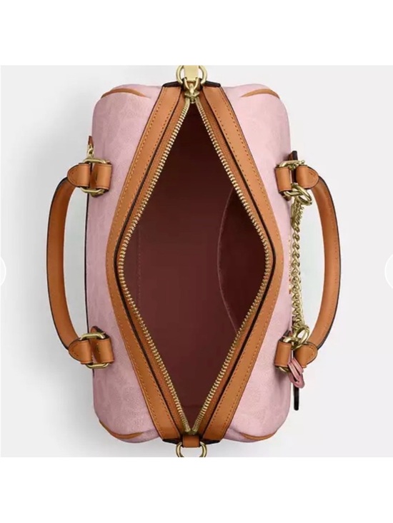 Rowan Satchel Bag In Signature Canvas With Charms - Picture 7 of 12